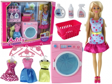 Lėlė Anlily su skalbimo mašina Educational toys