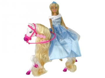 Lėlė Anlily su žirgu