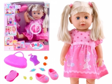 Lėlė Baby doll with ponies and accessories ZA3203