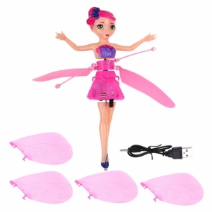 Lėlė Beautiful Flying Fairy NO.8088 pink