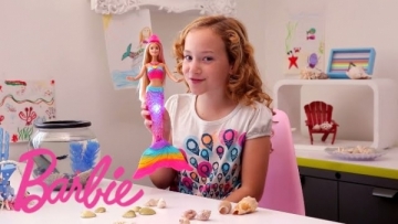 Lėlė DHC40 Barbie Rainbow Lights Mermaid Barbie