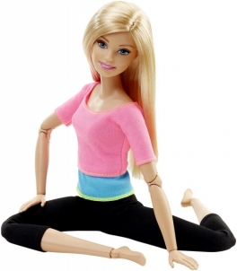 Lėlė DHL82 / DHL81 Barbie Endless Moves Doll with Pink Top
