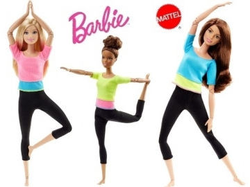 Lėlė DHL82 / DHL81 Barbie Endless Moves Doll with Pink Top