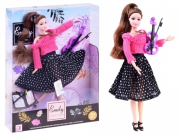 Lėlė „Emily fashion classic“ su smuiku Toys for girls