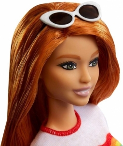 Lėlė FBR37 / FXL55 Mattel Barbie Fashionistas Doll with Long Red Hair 