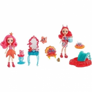 Lėlė FKV60 / FKV58 Enchantimals Cameo Crab Dolls - Mattel
