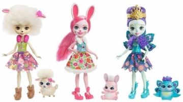 Lėlė Enchantimals Friendship Set FMG18 Mattel