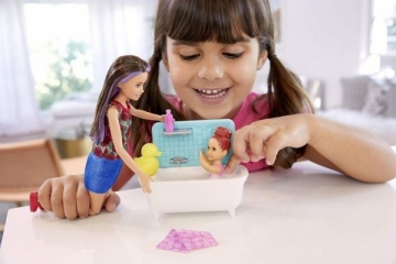 Lėlė Barbie Skipper Babysitters FXH05 / FHY97 Mattel 