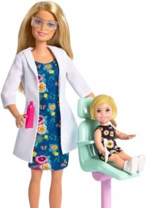 Lėlė FXP16 Barbie Dentist Doll & Playset MATTEL