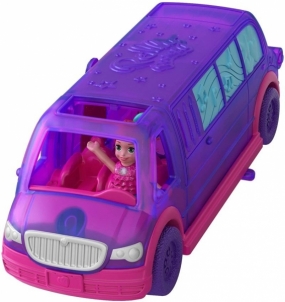 Lėlė GGC41 Mattel Figures set Polly Pocket Pollyville Ice Limousine