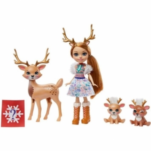Lėlė Enchantimals Rainey Reindeer GNP17 / GJX43 Mattel