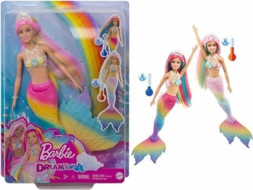 Lėlė GTF89 Barbie Dreamtopia Rainbow Magic Mermaid Doll MATTEL
