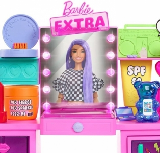 Lėlė GYJ70 ​Barbie Extra Doll Playset, Gift for Kids 3 Years Old & Up MATTEL