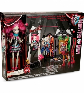 Lėlė Monster High Freak du Chic Circus Scaregrounds and Rochelle Goyle Doll Playset CHW68