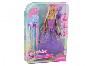 Lėlė princese su violetine sunele