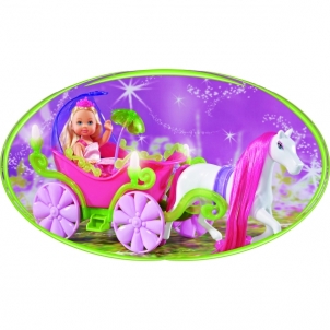 Lėlė Simba EL Fairy Carriage