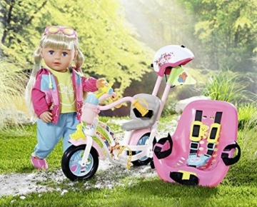Lėlės dviratis 823699 Baby Born Play and Fun Bike
