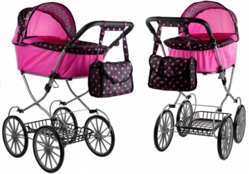Lėlių vežimėlis su krepšiu Игрушки для девочек