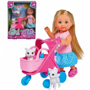 Lėlytė Evi - Kačiukų prižiūrėtoja Rotaļlietas meitenēm