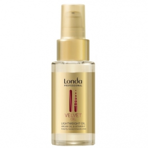 Lengvas plaukų aliejus Londa Professional Velvet Oil 30 ml Укрепляющие волосы средства(флуиды, лосьоны, кремы)