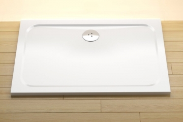 Lietas dušo padėklas Ravak Gigant Pro Chrome, 100x80 baltas Shower tray