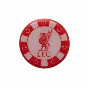 Liverpool F.C. prisegamas ženklelis - pokerio žetonas