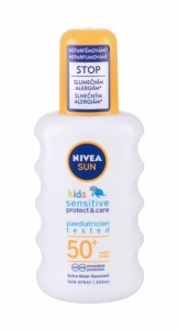 Losjonas Nivea Sun Kids Protect & Sensitive 200ml SPF50+ Sun creams