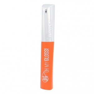 Lūpų blizgesys Rimmel London Oh My Gloss! Oil Tint Cosmetic 6,5ml Shade 600 Orange Mode Glitter lips