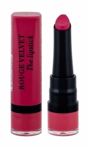 Lūpų dažai BOURJOIS Paris Rouge Velvet 03 Hyppink Chic The Lipstick Lipstick 2,4ml Lūpu krāsas