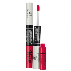 Lūpų dažai Dermacol Long-lasting lip color and gloss 2in1 16h