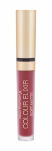 Lūpų dažai Max Factor Colour Elixir 035 Faded Red Soft Matte Pink 4ml Lūpu krāsas