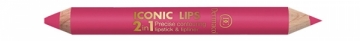 Lūpų pieštukas Dermacol Iconic 2v1 02