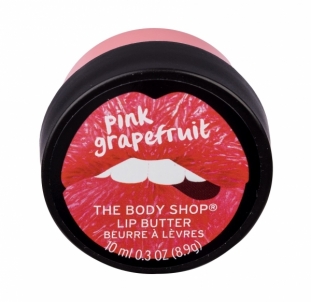 Lūpų sviestas The Body Shop Pink Grapefruit Lip Butter Cosmetic 10ml Glitter lips
