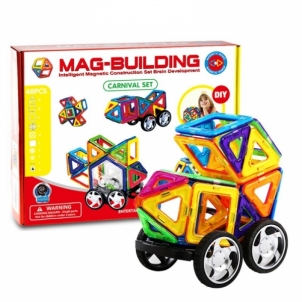 Magnetinis konstruktorius Mag-Building, 48 dalys Konstruktori bērniem