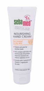 Maitinamasis rankų cream SebaMed Sensitive Skin 75ml 