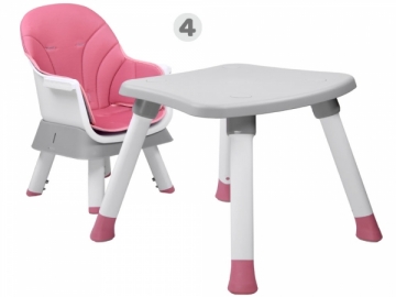 Maitinimo kėdutė 6in1, rožinė