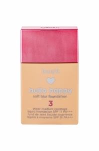 Makiažo pagrindas Benefit Hello Happy 03 Light Neutral Makeup 30ml SPF15