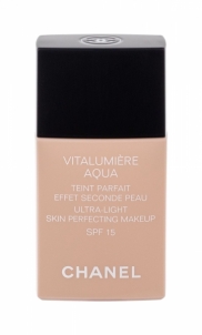 Makiažo pagrindas Chanel Vitalumiere Aqua 20 Beige SPF15 Makeup 30ml 