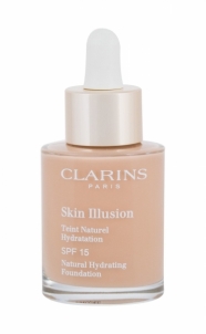 Makiažo pagrindas Clarins Skin Illusion 108.5 Cashew Natural Hydrating Makeup 30ml SPF15