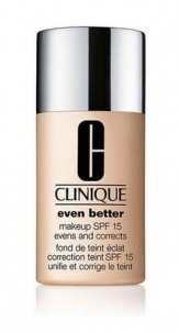 Makiažo pagrindas Clinique Liquid makeup for unification colored skin tone, SPF 15 (Even Better Makeup) 30 ml 01 Alabaster (VF-N) 