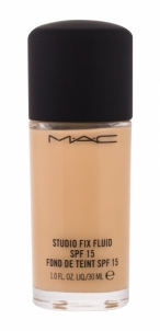 Makiažo pagrindas MAC Studio NC35 Fix Fluid Makeup 30ml SPF15 Pamatojoties uz make-up uz sejas
