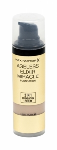 Makiažo pagrindas Max Factor Ageless Elixir 2v1 Foundation+Serum SPF15 30ml 40 Light Ivory