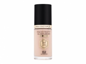 Makiažo pagrindas Max Factor Face Finity 3in1 Foundation SPF20 Cosmetic 30ml 30 Porcelain