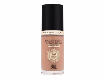 Makiažo pagrindas Max Factor Face Finity 3in1 Foundation SPF20 Cosmetic 30ml Shade 85 Caramel
