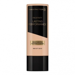 Makiažo pagrindas Max Factor Long Lasting Makeup Lasting Performance (Long Lasting Make-Up) 35 ml 101 Ivory Beige The basis for the make-up for the face