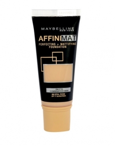 Maybelline Affinimat Foundation SPF17 Cosmetic 30ml 16 Vanilla Rose 