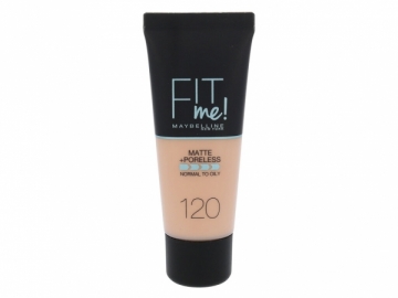 Makiažo pagrindas Maybelline Fit Me Matte + Poreless Foundation Cosmetic 30ml Shade 120 Classic Ivory