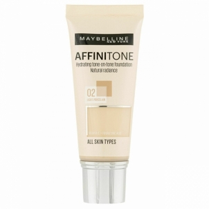 Makiažo pagrindas Maybelline Unifying makeup with HD pigments Affinitone (+ Protecting Perfecting Foundation With Vitamin E) 30 ml 03 Light Sand Beige