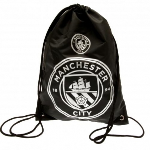 Manchester City F.C. sportinis maišelis (Juodas)