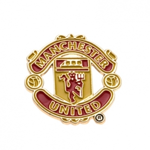 Manchester United F.C. prisegamas logotipo formos ženklelis